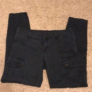 Banana republic skinny cargo pants